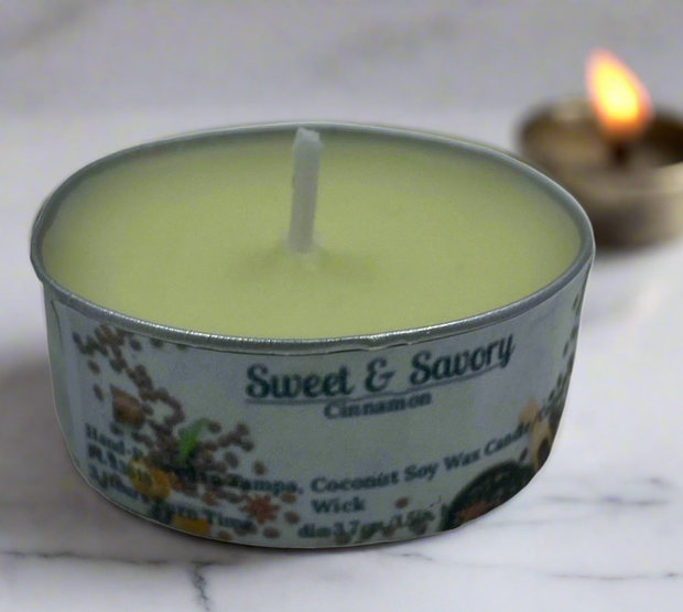 Sweet & Savory Scented Tea Light Candle