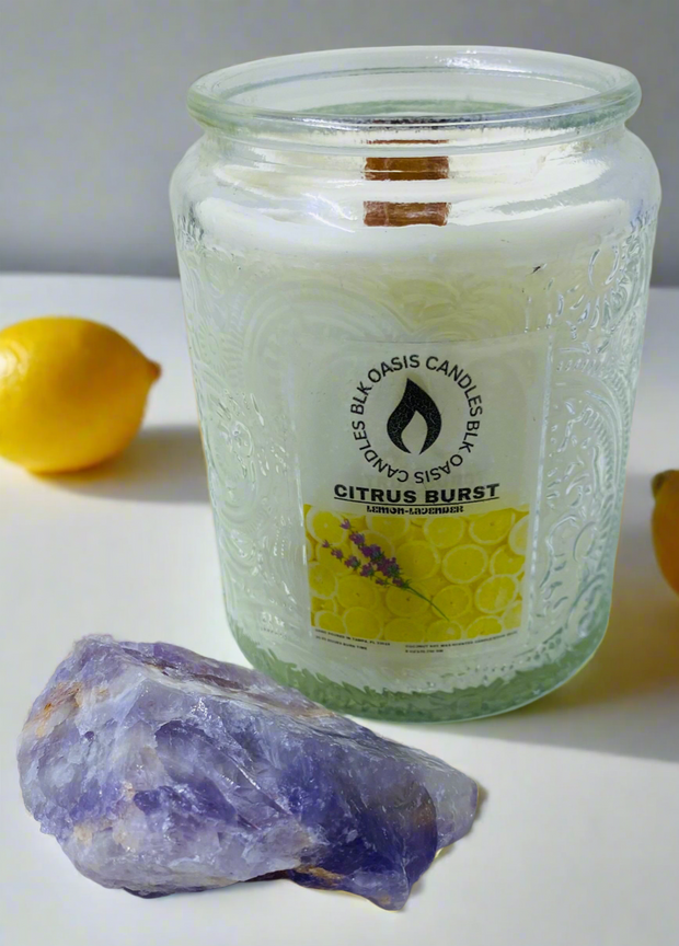 Lemon Burst Luxe Candle