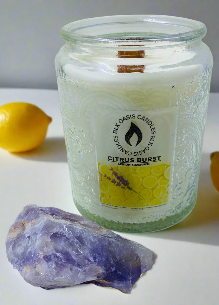Lemon Burst Luxe Candle