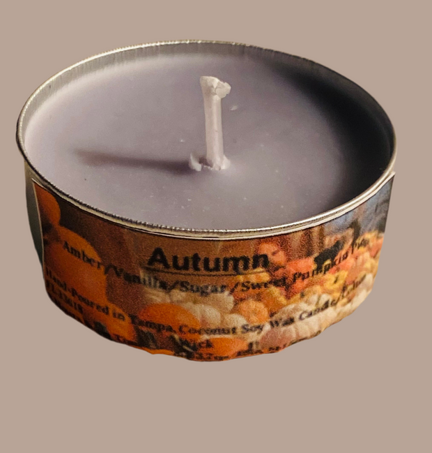 Autumn Scented Tea Light Candle